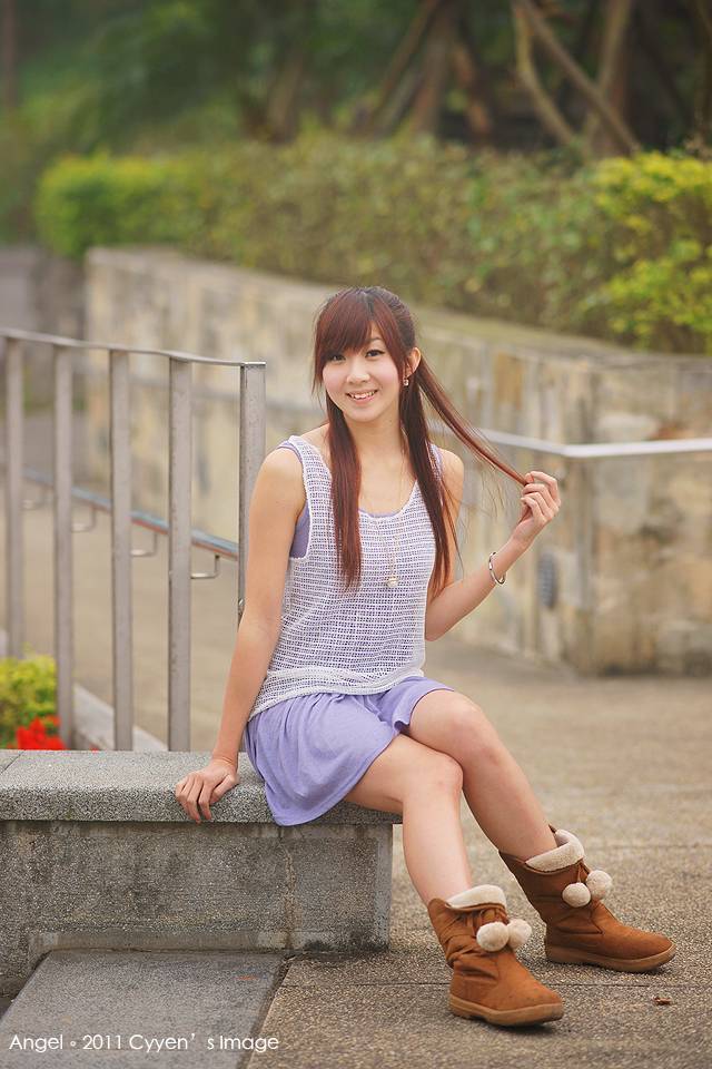 清纯白富美Angel 外拍 1